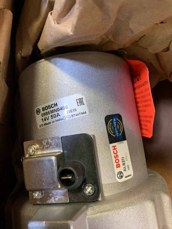 Photo 1 of BOSCH AL82N Original Equipment 100% New Alternator - Compatible with Select Volkswagen Beetle, Karmann Ghia, Super Beetle, Transporter; 55 Amp