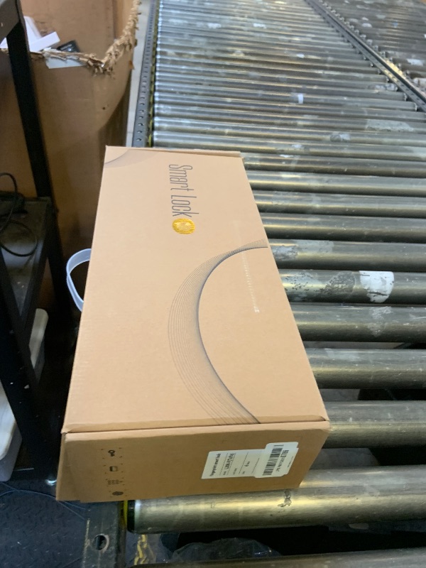 Photo 1 of Sliding Glass Door Lock, Dhiedas Sliding Door Smart Lock with Fingerprint RFID Keypad Bluetooth App Electronic Digital Biometric Safety Patio Door Double Hook Slim Mortise Lock Set with Handle