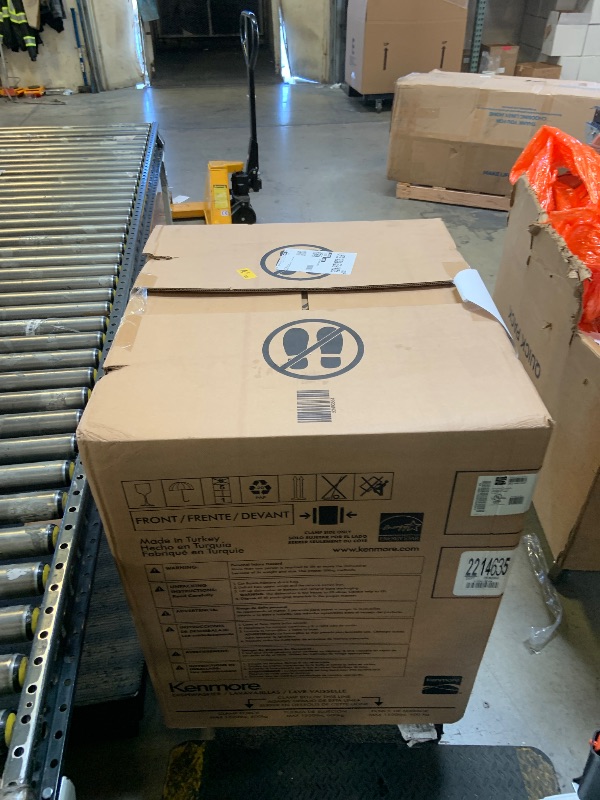 Photo 1 of Kenmore 24" Built-In Dishwasher - UltraWash Plus, SmartWash, Accela Wash, Sani Rinse, TurboDry, and Removable Third Rack - 15 Place Settings - 49 DBA - ENERGY STAR Certified - Stainless Steel