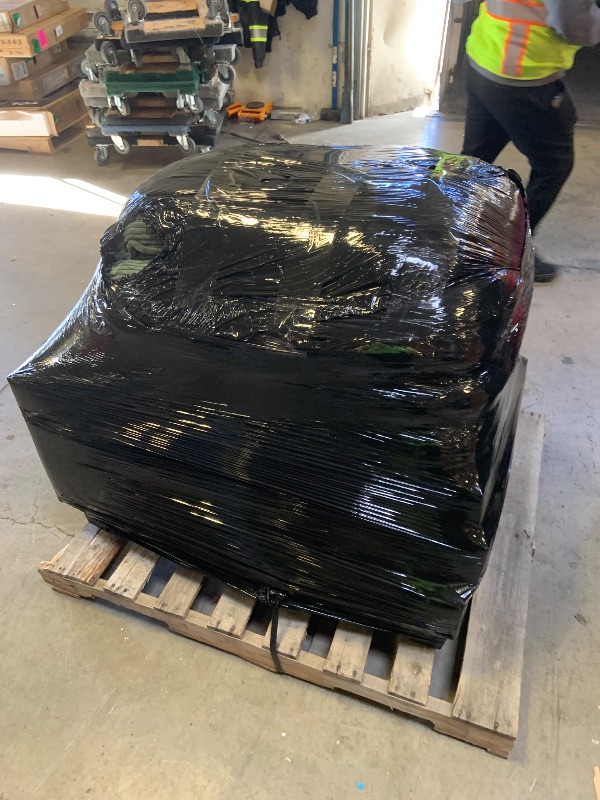 Photo 1 of ***Incomplete---SELLING FOR PARTS--***LINSY HOME 123'' Modular Sectional Sofa Green Couch Corduroy Cloud Couches for Living Room, L Shaped Couch with Movable Ottoman, Modern Cloud Sectional Sofas for Bedroom and Apartment, Green