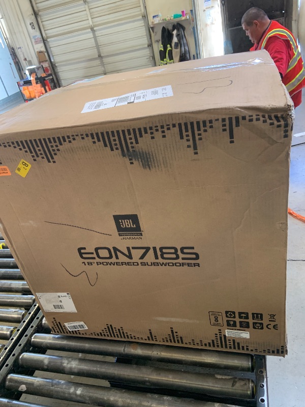 Photo 1 of JBL Professional EON718S Powered PA Subwoofer with Bluetooth, 18-inch, Wired Electric, Black