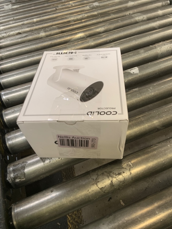 Photo 1 of [Built-in Apps & 2025 Upgraded] Mini Projector Support 4K 1080P Auto Keystone 180° Rotatable with WiFi 6 and Bluetooth 5.4, Projector Portable Compatibile with HDMI/TV Stick/Memory Stick/Laptop-Black