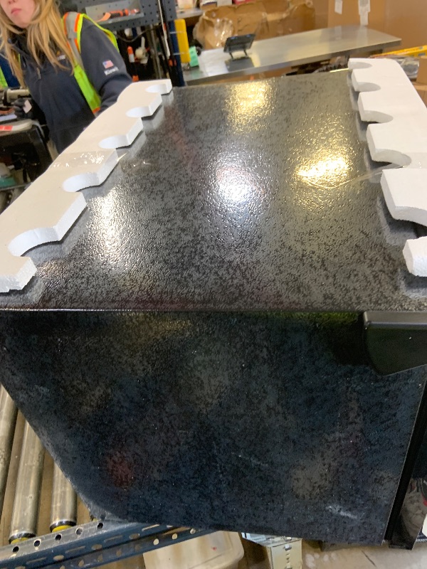 Photo 1 of *SEE CLERK NOTES* Electactic Mini Fridge 130 Can Beverage Refrigerator Cooler, 3.2 Cu.Ft Drink Fridge for Soda Wine Beer, Adjustable Temperature Control for Home Office, Black