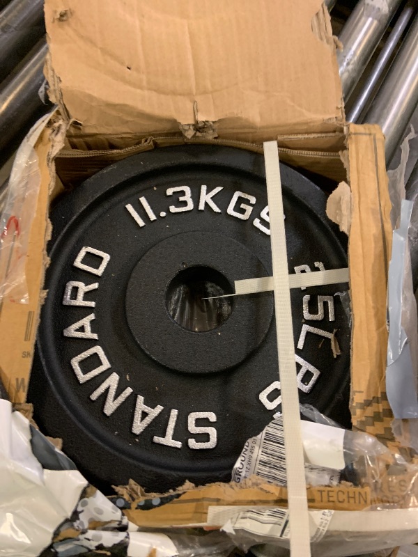 Photo 1 of 25lb weight plate set of 2