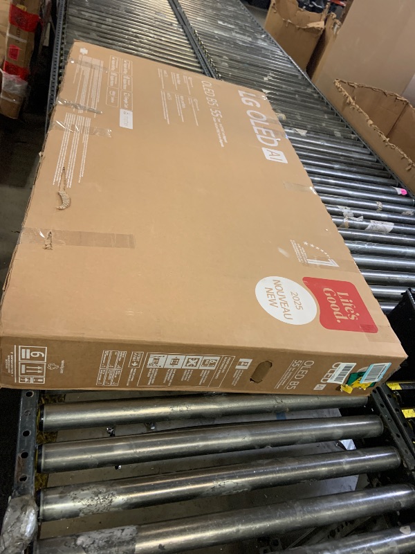 Photo 1 of LG 55-Inch Class OLED AI 4K B5 Series Smart TV w/Dolby Atmos, Dolby Vision, HDR10, AI Super Upscaling 4K, Filmmaker Mode, Wow Orchestra, Alexa Built-in (OLED55B5PUA.AUSZ, 2025)
