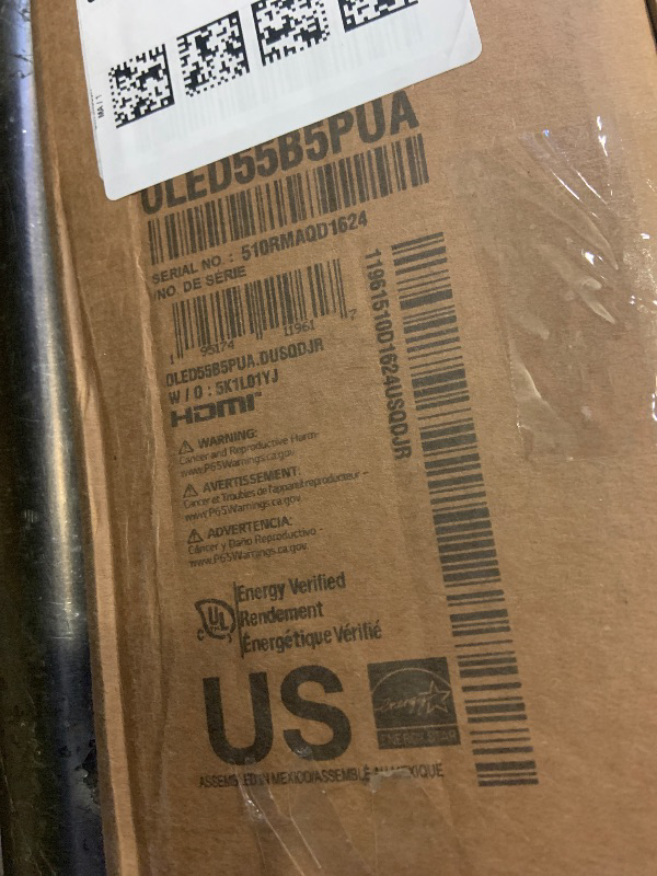 Photo 1 of LG 55-Inch Class OLED AI 4K B5 Series Smart TV w/Dolby Atmos, Dolby Vision, HDR10, AI Super Upscaling 4K, Filmmaker Mode, Wow Orchestra, Alexa Built-in (OLED55B5PUA.AUSZ, 2025)