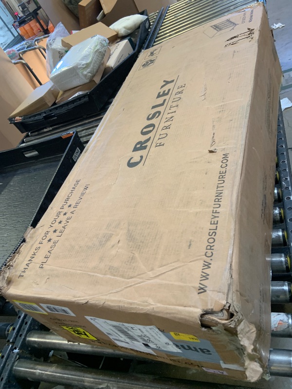 Photo 1 of IDEALHOUSE 72" Modern Farmhouse Coffee Bar Cabinet with LED Lights & Power Outlets, Sliding Barn Doors, Rustic Dark Oak Kitchen Buffet with Wine Storage, Ample Storage for Home Bar, Microwave