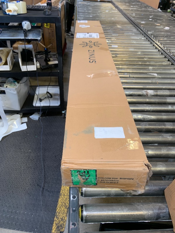 Photo 1 of Zinus Deepak Easy Assembly Wood Slat 1.6 Inch Bunkie Board, Bed Slat Replacement, Full