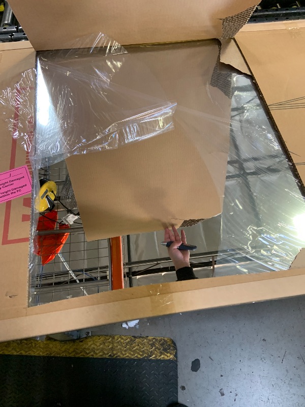 Photo 1 of Full Length Mirror, Standing Large Floor Mirror with Aluminum Frame for Bedroom, Living Room, Bathroom