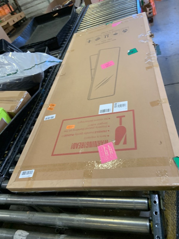 Photo 1 of Full Length Mirror, Standing Large Floor Mirror with Aluminum Frame for Bedroom, Living Room, Bathroom