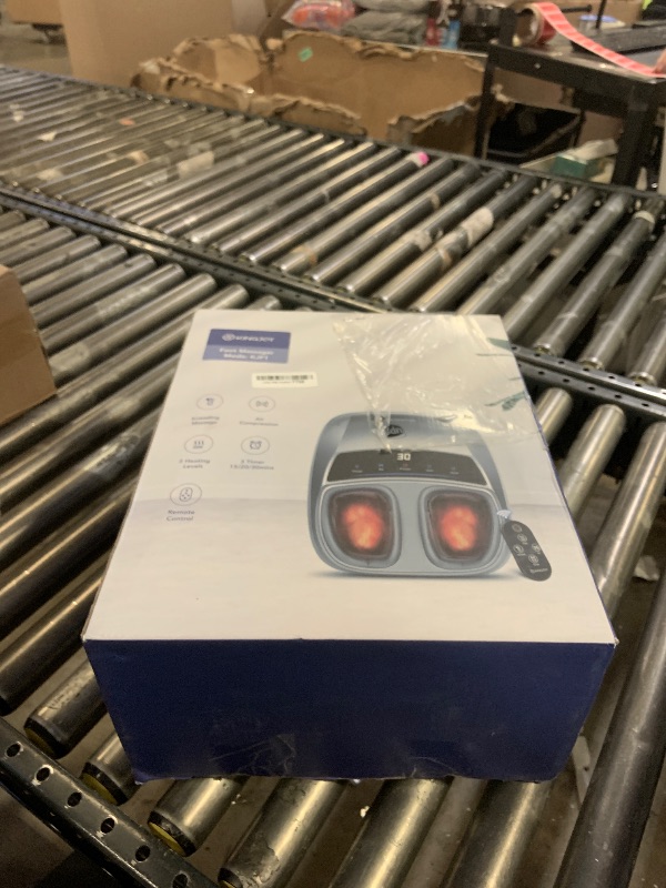 Photo 1 of KINGJOY Foot Massager with Heat for Neuropathy, [2026 Upgraded], Deep Kneading Shiatsu Foot Massager for Plantar Fasciitis, Fits Up to Men Size 14, Gifts for Women Mom Men Dad Seniors