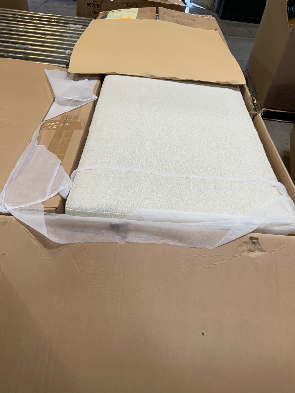 Photo 1 of serta galloway convertible ivory boucle