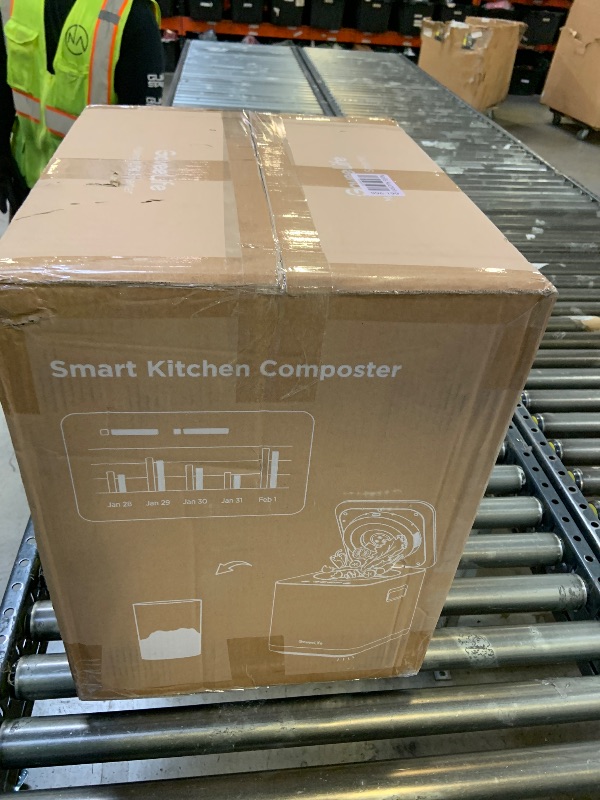 Photo 1 of GoveeLife Upgraded Electric Composter for Kitchen, Smart Indoor Countertop Compost Bin, Odorless, Low Noise, Auto-Cleaning, Turn Food Waste into Fertilizer, Food Waste Compost Machine with LED Display