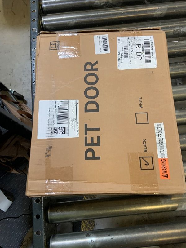 Photo 1 of Fldofaves Adjustable Dog Gate - 13-22 Inch Height, 18-43 Inch Width Extension - No Drill Pet Gate for Doorways, Stairs, Puppies - Heavy Duty Metal Safety Gate