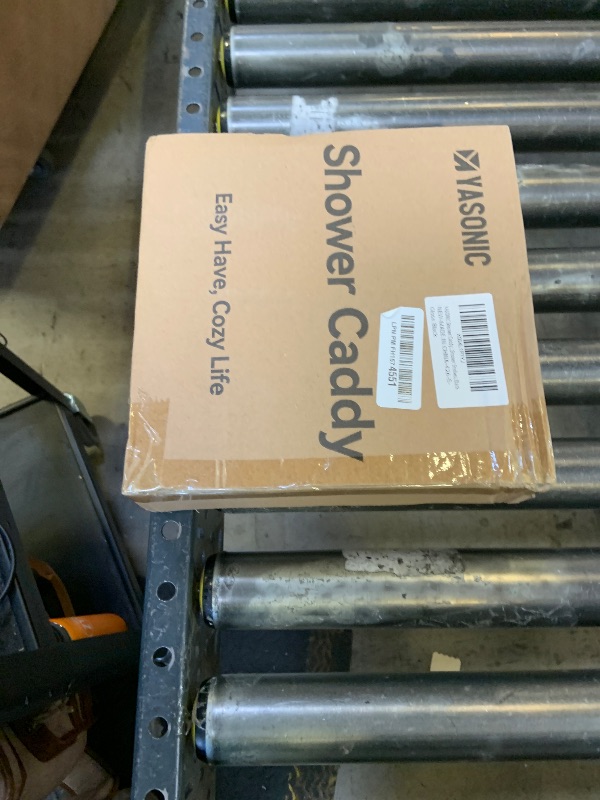 Photo 1 of YASONIC Corner Shower Caddy, 5-Pack Adhesive Rustproof Stainless Steel Shower Organizer with Soap Holder, No Drilling Shower Shelf for Inside Shower, Dorm, Renters, Black