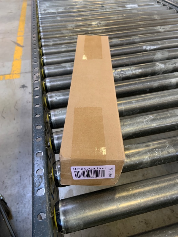 Photo 1 of 1 Inch Curtain Rods for Windows, 32 to 86 Inch Black Rustic Curtain Rod Set, Modern Design Drapery Tubes with Brackets Room Divider, For Indoor and Outdoor