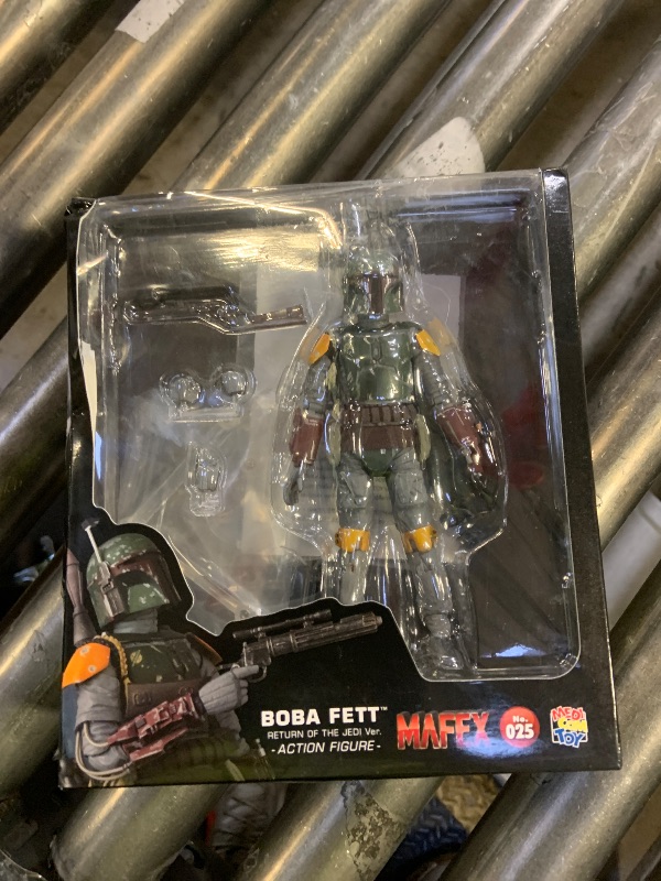 Photo 1 of MAFEX No.025 STAR WARS Episode 6 BOBA FETT Action Figure RETURN OF THE JEDI Ver. JAPAN Limited Edition