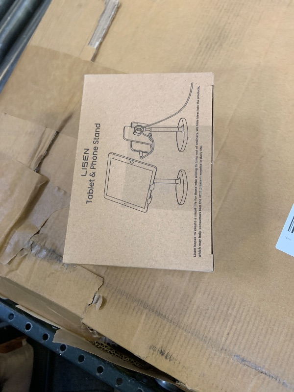 Photo 1 of LISEN Cell Phone Stand Adjust for iPhone Phone Holder for Desk Recording, Gifts Women Office Desk Accessories PC Gaming Essentials Kitchen Gadgets Fit OtterBox Case Switch iPad Air Tablet 4-10 in