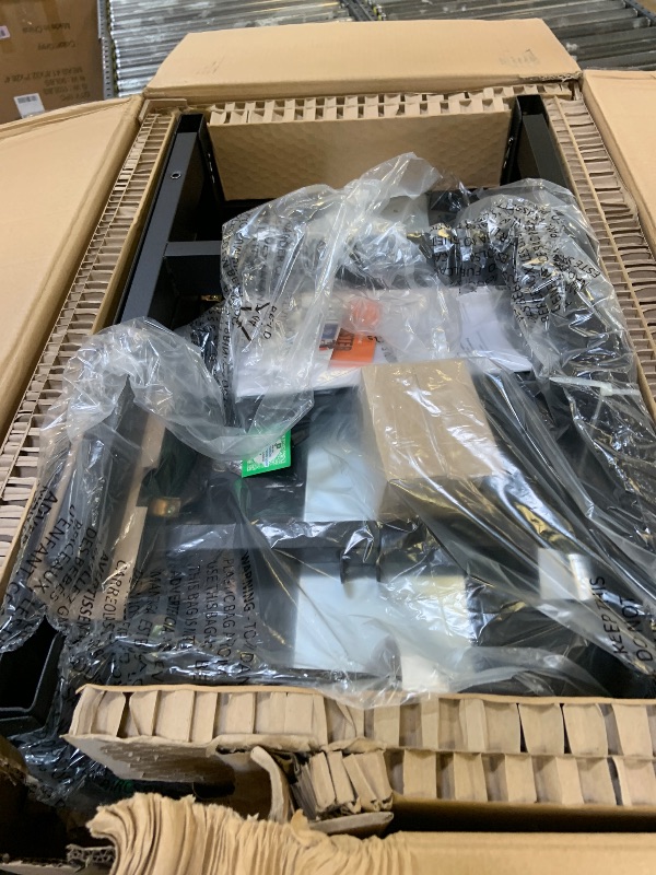 Photo 1 of BLACKSTONE 1883 Original 28” Griddle with Integrated Protective Hood and Counter Height Side Shelves, Powder Coated Steel, Black