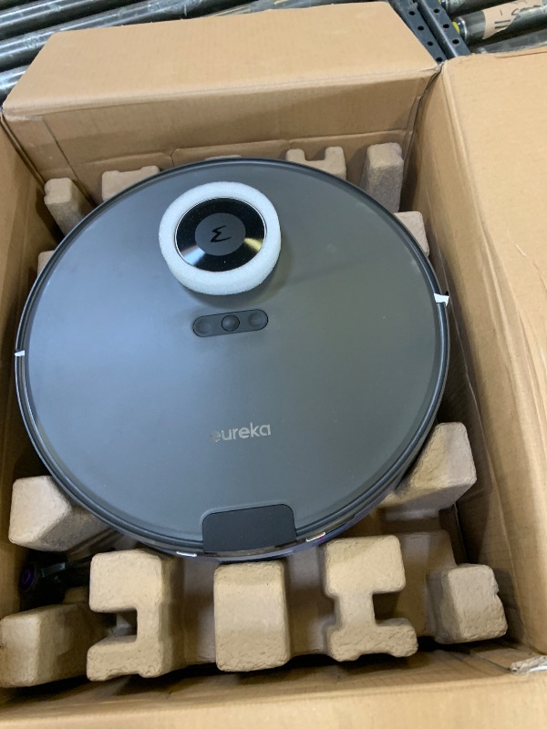 Photo 1 of Eureka E20 Robot Vacuum with Bagless Self Emptying Station, Robotic Vacuum and Mop Combo, 45-Day Capacity, Upgraded 8000Pa Suction and Anti Hair-Tangling Brush, LiDAR Navigation, App Control
