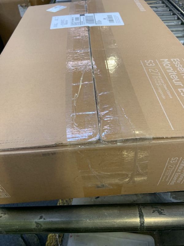 Photo 1 of Samsung 27" Essential S3 (S36GD) Series FHD 1800R Curved Computer Monitor, 100Hz, Game Mode, Advanced Eye Comfort, HDMI and D-sub Ports, LS27D366GANXZA, 2024