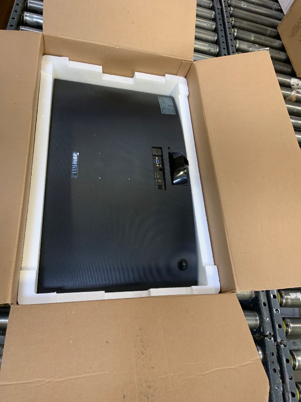 Photo 1 of Samsung 27" Essential S3 (S36GD) Series FHD 1800R Curved Computer Monitor, 100Hz, Game Mode, Advanced Eye Comfort, HDMI and D-sub Ports, LS27D366GANXZA, 2024