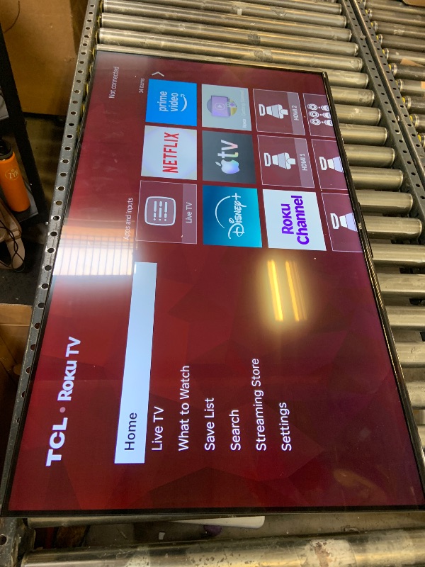 Photo 1 of TCL 43" Class 4-Series 4K UHD HDR LED Smart Roku TV - 43S451