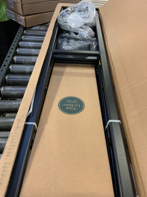 Photo 1 of Zinus 9 Inch Twin WonderBox(TM) Smart Box Spring, Quick Assembly Mattress Foundation, Durable Metal Frame, Grey