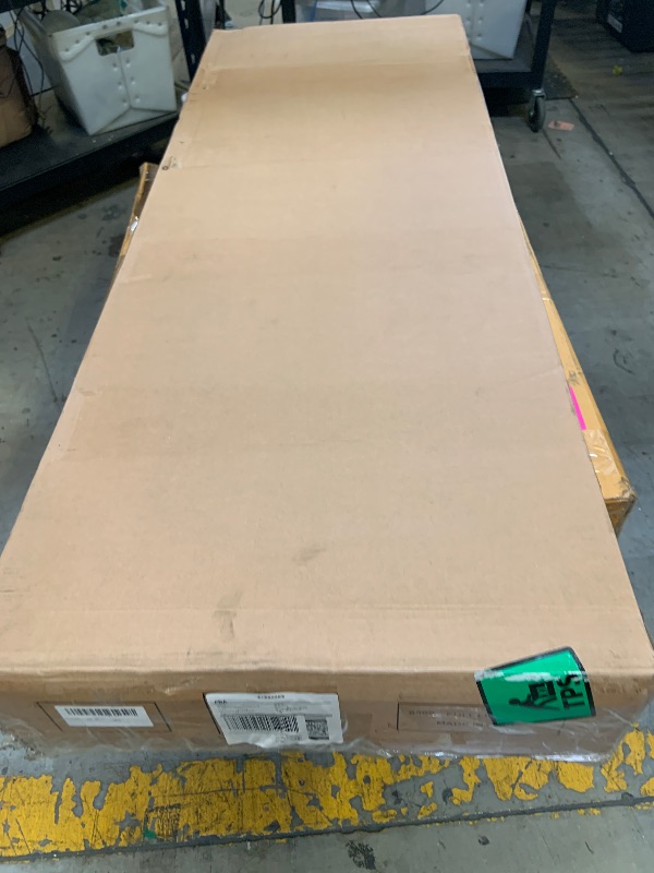 Photo 1 of Allewie Queen Size Upholstered Platform Bed Frame with Adjustable Headboard, Button Tufted, Wood Slat Support, Easy Assembly, Light Grey