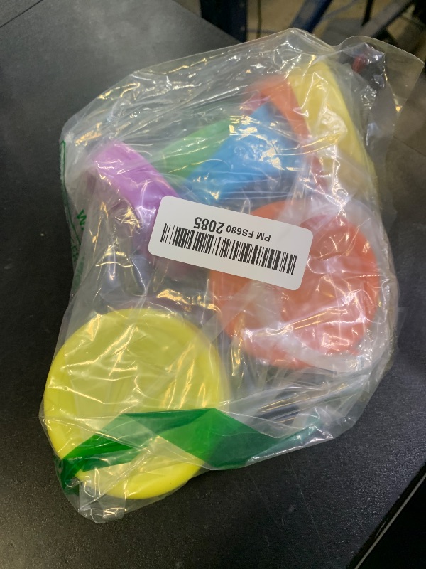 Photo 1 of 12 Pack REGULAR MOUTH Mason Jar Lids for Ball, Kerr and More - Multicolor Plastic Storage Caps for Mason Jars, Canning Jars - Leakproof, Dishwasher Safe & Food Grade