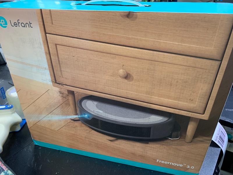 Photo 1 of Lefant M310 Ultra Robot Vacuum and Mop, 6000Pa Suction-Slim Robotic Cleaner with ToF LiDAR Navigation, Accurate Obstacle Avoidance, WiFi/App/Alexa Control, 170min Runtime, for Pet Hair and Home