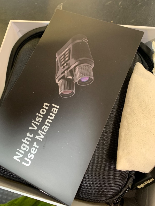 Photo 1 of seanme Night Vision Goggles with Camera, 4K Night Vision Binoculars for Adults, 3280FT Infrared, 3" Large Screen, 8X Digital Zoom, 5000 mAh Battery and 32GB Memory Card for Saving Photos and Videos