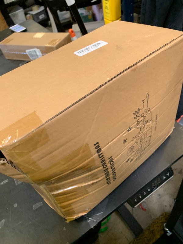 Photo 1 of Evoio 12 FT Giant Christmas Archway Inflatables Nutcracker with LED Lights, Pink Xmas Arch Inflatable Stereoscopic Blow up Christmas Outdoor Decorations for Front Yard, Driveway, Lawn, Garden, Square