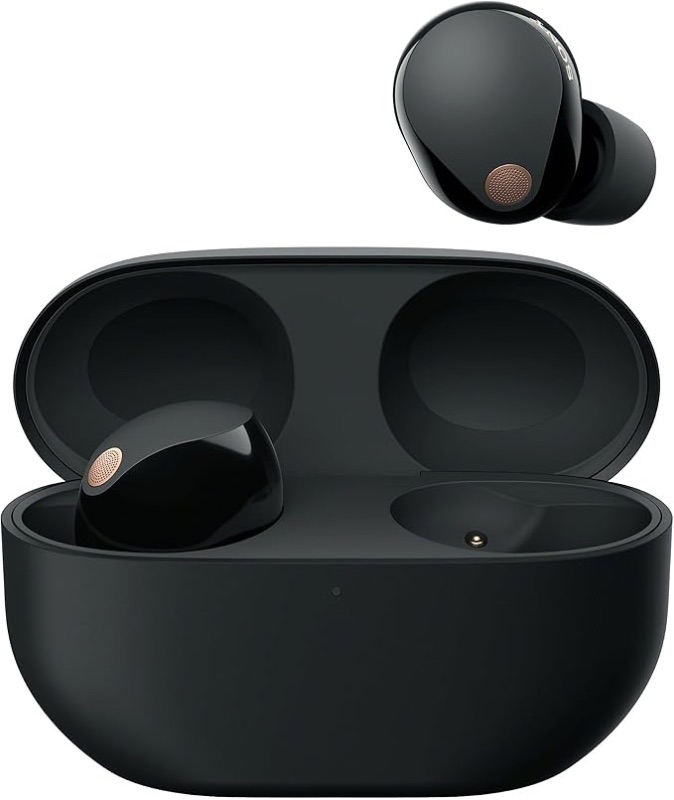 Photo 1 of Sony WF-1000XM5 Truly Wireless Noise Canceling Earbuds (Black)