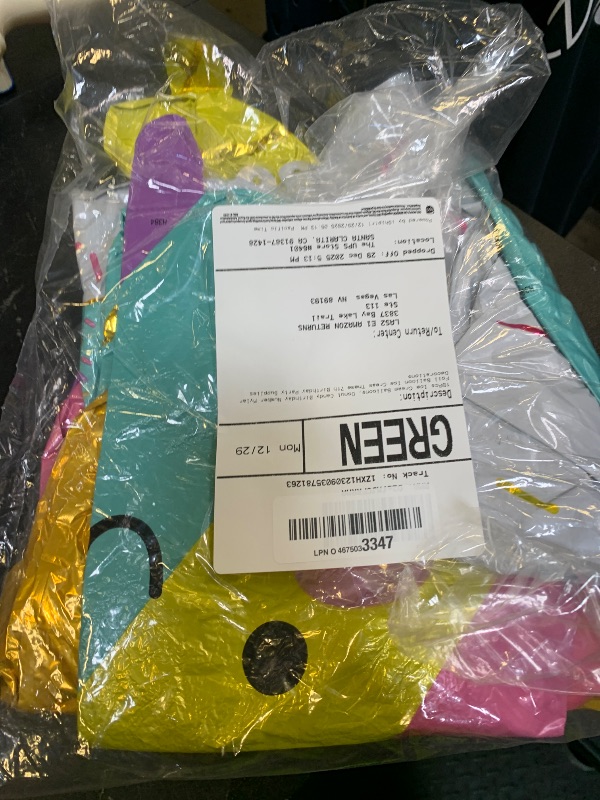 Photo 1 of 10Pcs Ice Cream Balloons, Donut Candy Birthday Number Mylar Foil Balloon Ice Cream Theme 7th Birthday Party Supplies Decorations