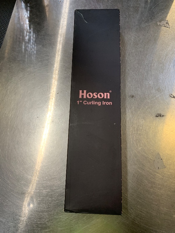 Photo 1 of 1 Inch Curling Iron, Dual Voltage Hair Curling Iron Heat up to 450°F, Professiona Curling Wand Ceramic Tourmaline(Rose Gold)