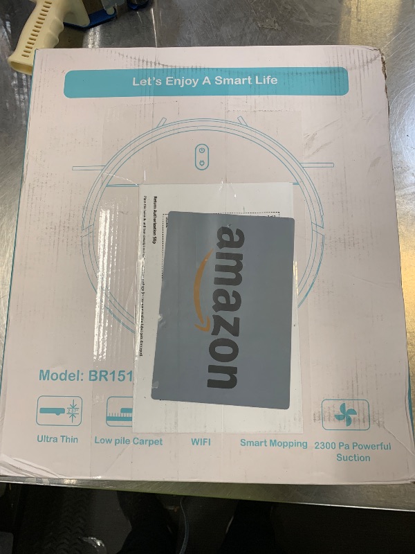 Photo 1 of Robot Vacuum and Mop Combo, 2 in 1 Robotic Vacuum Cleaner with Schedule, App/Alexa/Voice Control, Slim 2.87", Self-Charging, 2300 Pa Suction & Long Runtime, Ideal for Hard Floor, Pet Hair, Carpet