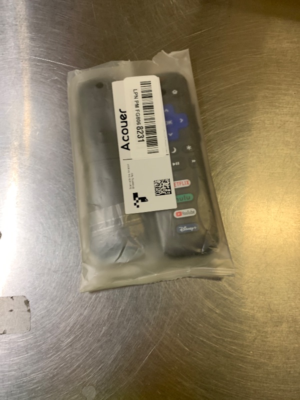 Photo 1 of (Pack of 2) Replacement Remote Control Only for Roku TV, Compatible for TCL Roku/Hisense Roku/Onn Roku/Sharp Roku/Element Roku/Westinghouse Roku/Philips Roku Smart TVs (Not for Roku Stick and Box)