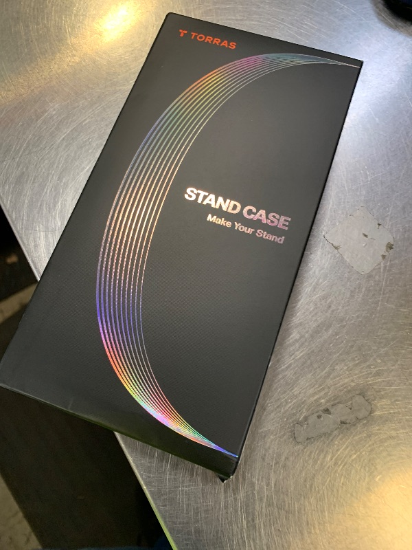 Photo 1 of TORRAS Ostand Q3 Air for iPhone 17 Pro Max Case with 360 Magnetic Stand, Fit for MagSafe, Mil-Grade Drop Tested, Camera Control Button, Shockproof Phone Case for iPhone 17 Pro Max 6.9", Shadow Black