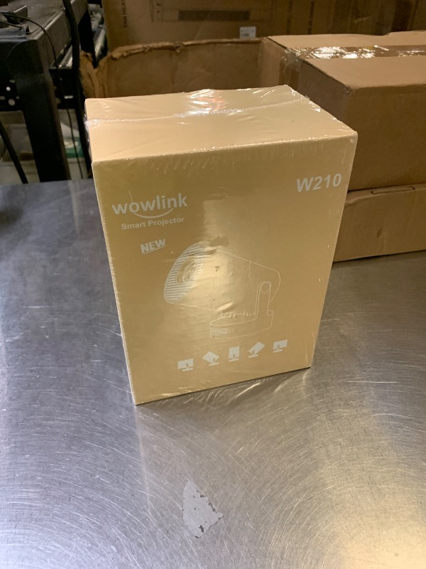 Photo 1 of [Built-in Apps & 2026 Upgraded] Mini Projector with WiFi 6 and Bluetooth 5.4 Support 4K 1080P Auto Keystone 180° Rotatable Projector Portable Compatibile with HDMI/TV Stick/Memory Stick/Laptop, White