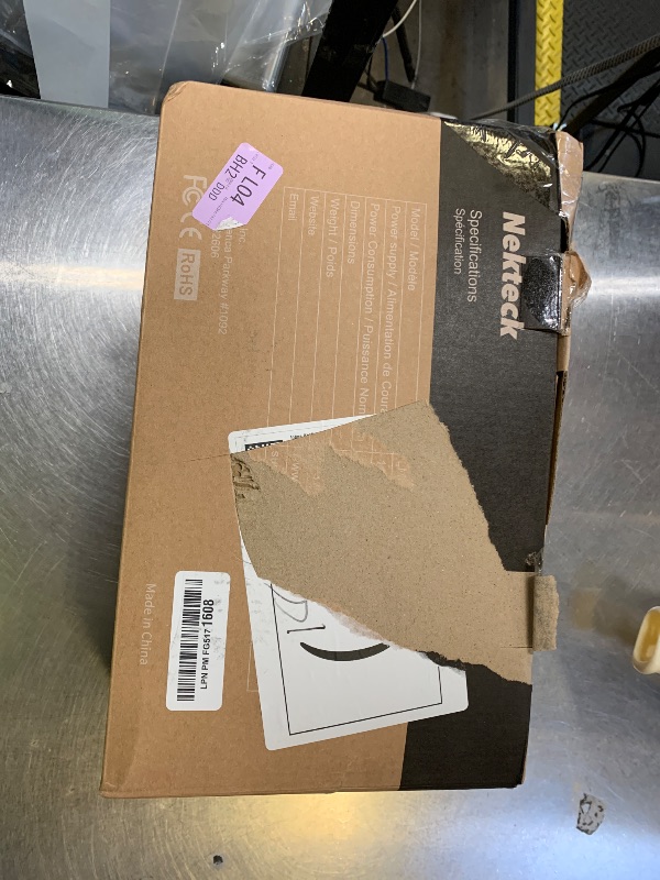 Photo 1 of Nekteck Shiatsu Neck Massager for Pain Relief Deep Tissue with Heat, 3D Kneading Massage Pillow Back Shoulder Massagerfor Body Muscle, Plug-in Use for Home Office Car, Gifts for Mom Dad Him Her