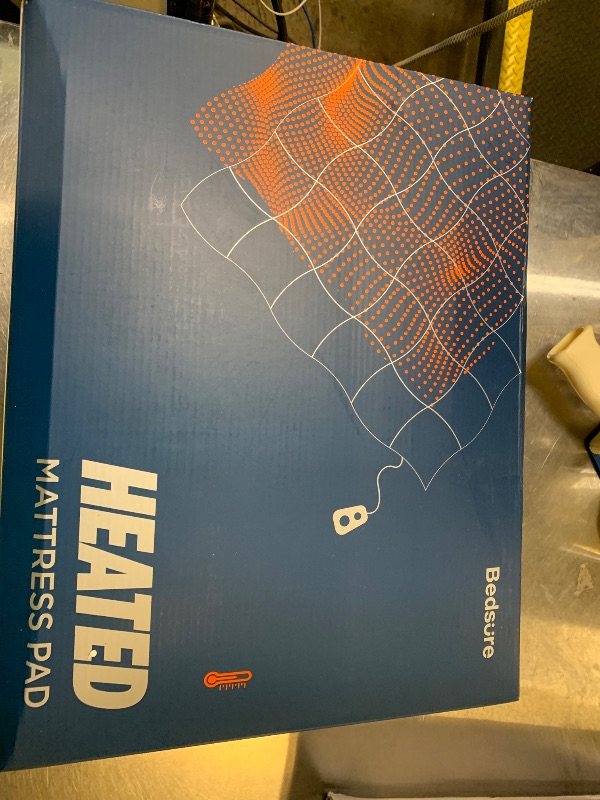 Photo 1 of Bedsure Heated Mattress Pad King Size - Dual Controller Electric Mattress Pad, Fast Heating Bed Warmer with Deep Pocket, 10 Heat Settings & 12 Hour Timer Auto Shut Off (King, 78"x80")