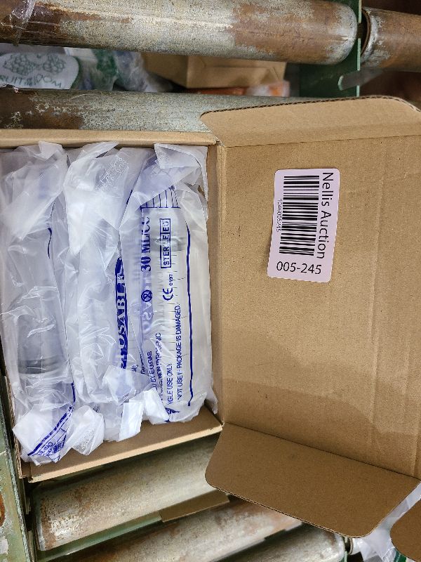 Photo 1 of 10 Pack Plastic Syringe Liquid Measuring Syringes Without Needle for Epoxy Resin, Craft, Scientific Labs, Feeding Pets Animals, Oil or Glue Applicator (30 ML)