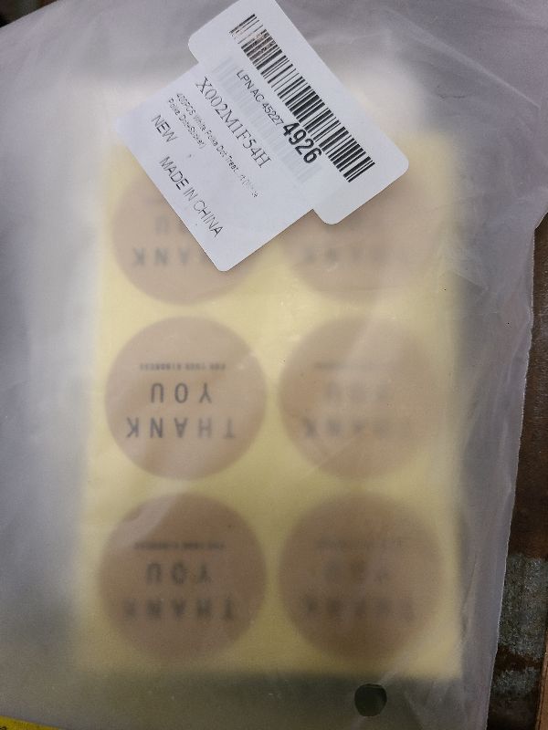 Photo 1 of 400 Polka Dot Treat Bags - Self Adhesive, Clear Cellophane and Sticker, 3.94x3.94Inches