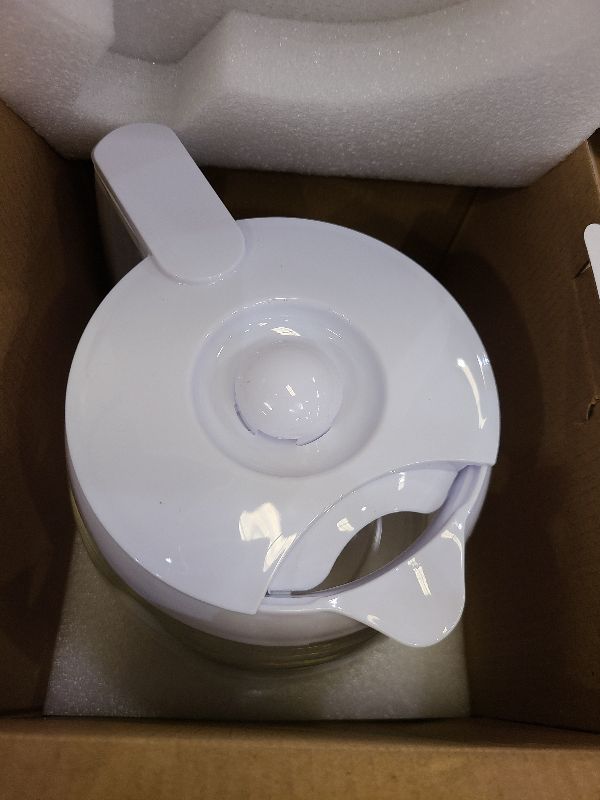 Photo 1 of 14-Cups Coffee Carafe Replacement Pot Compatible with Cuisinart Coffee Machine DCC-2200RC, DCC-2200, DCC-3200, DCC-3200P1, DCC-3200FR, DCC-2600, DCC-2800,DCC-1800FR CBC-7400 CBC-7000PC White