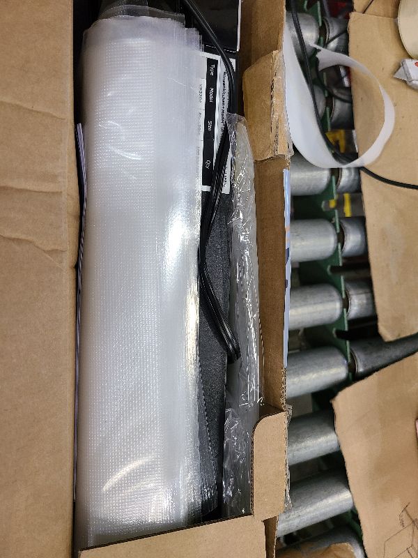 Photo 1 of [Updated 2025] Bonsenkitchen Vacuum Sealer Machine + 40 Vacuum Bags, Fast-Compact/Multi-Functional Food Vacuum Sealer with External Vacuum System, Silver