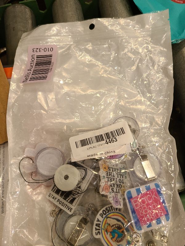 Photo 1 of 20PC Funny Badge Reels Bulk Pack Set Name ID Clip Holder Fun Cool Cute Meme Decor Dark Humor Sarcastic Skeleton Nurse Teacher Healthcare Medical Assistant Work Office Week Gifts Bulk Accessories