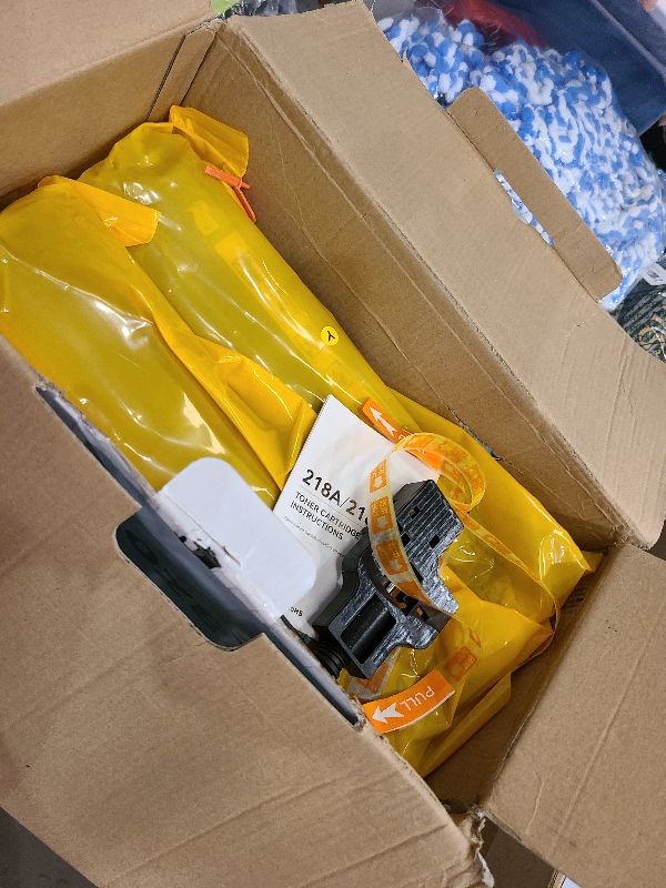 Photo 1 of 218A Toner Cartridges 4 pack Compatible for HP 218A W2180A 218X W2180X for Color Pro MFP 3301fdw 3201dw 3301sdw 3301cdw 3201 3301 Series Printer ink Scanner Copier W2181A W2182A W2183A Black (NO Chip)