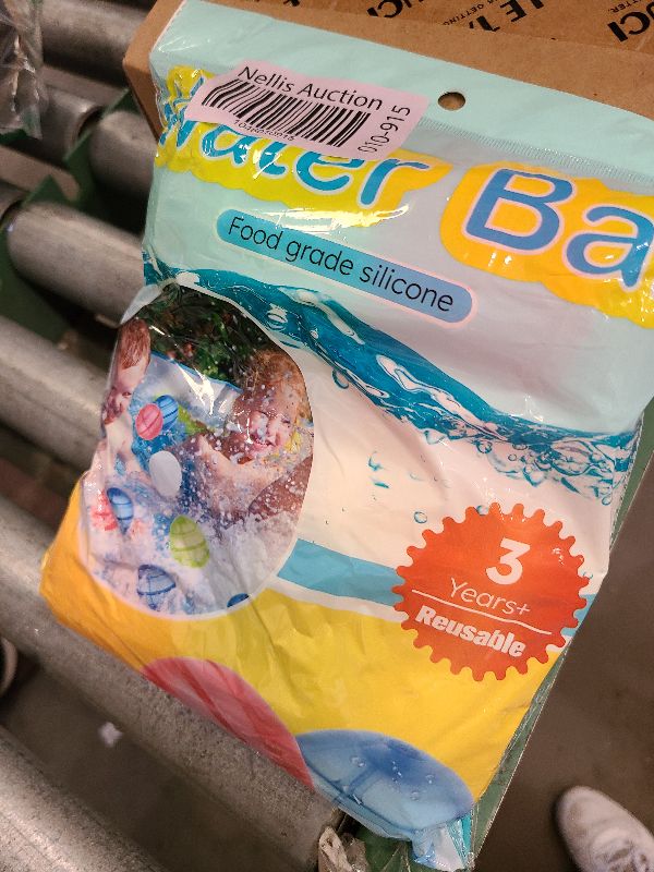 Photo 1 of 24PCS Reusable Water Balloons, Self-Sealing Silicone Water Bomb with Mesh Bag, Refillable Water Balls for Boys and Girls, Outdoor Summer Water Toys Pool Beach Park Yard