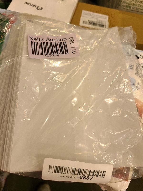 Photo 1 of 50 Sheets Pre-Folded Vellum Jackets for 5x7 Invitations,Vellum Wraps for 5 x 7 Wedding Invitations,Bulk Transparent Paper Envelope Liners for Wedding Baby Shower Birthday Invitations Cards